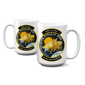 NASA Apollo 13 Failure Is Not An Option 15 oz Mug