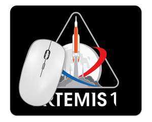 NASA Artemis 1 Mission Logo Mouse Pad 1/4 Thick