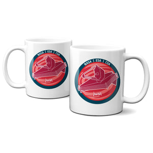 James Webb Telescope ESA Logo 11oz Mug
