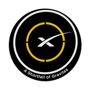 Drone Ship A Little Gravitas 8 Inch Mouse Pad 1/8 Thick