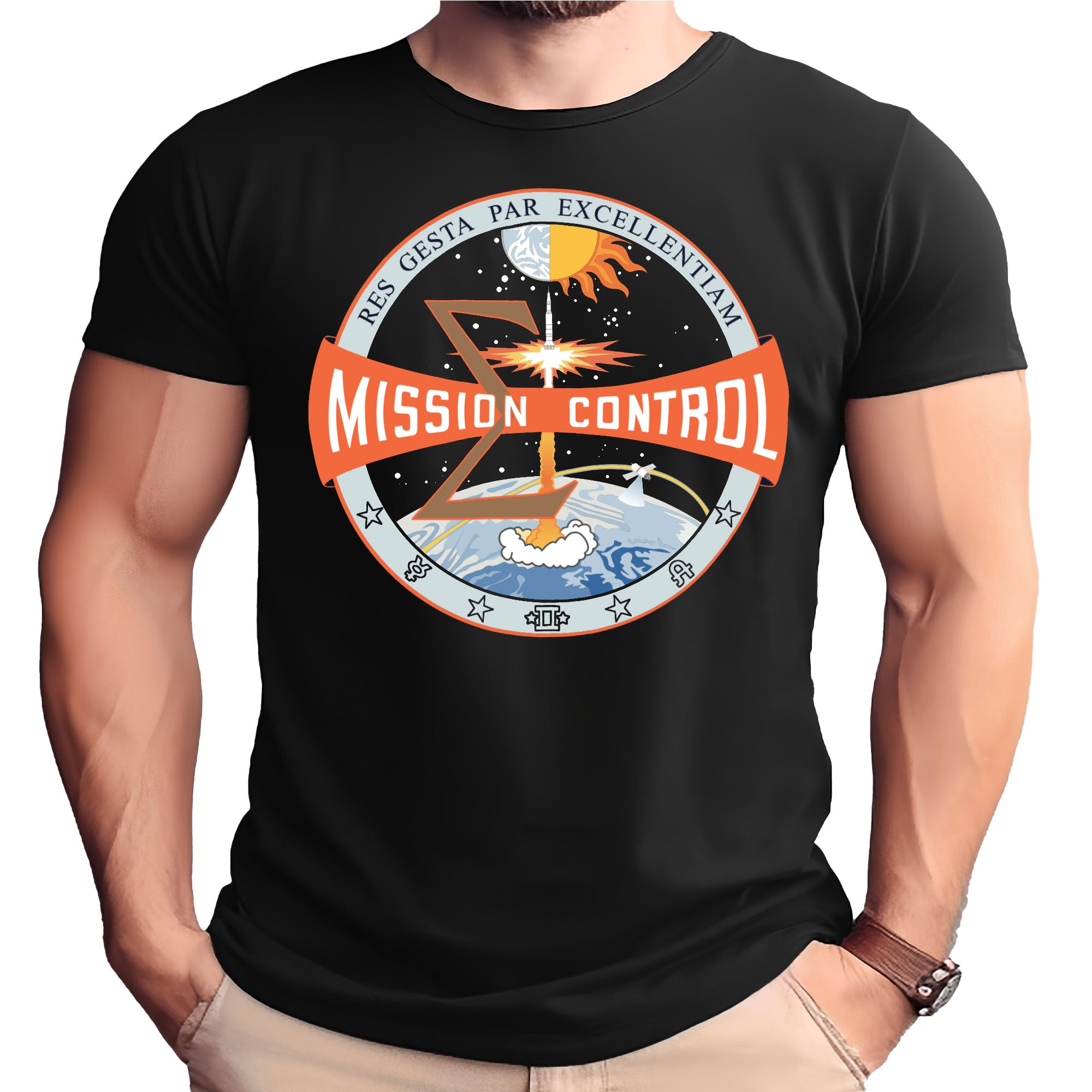NASA Mission Control Logo T-Shirt