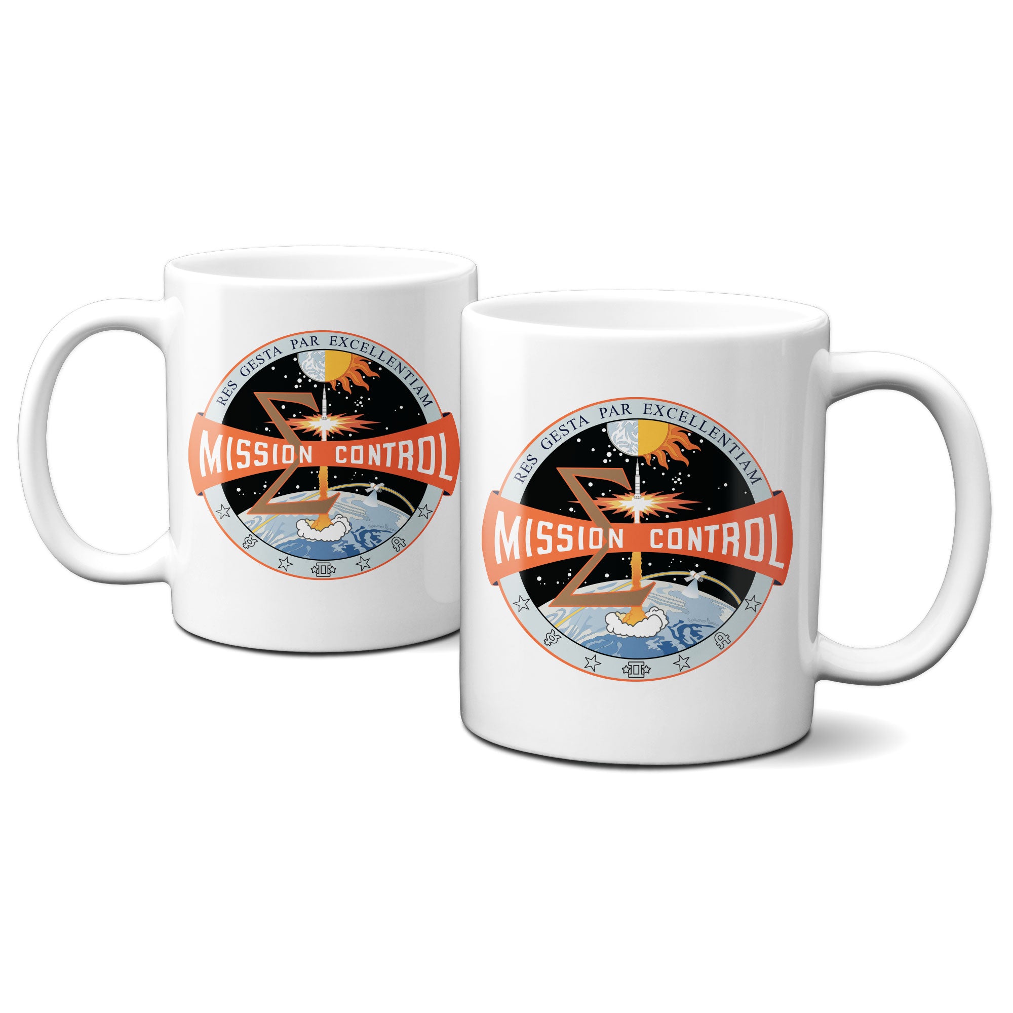 NASA Mission Control Logo - Mercury-Gemini-Apollo Era 11 Oz Mug