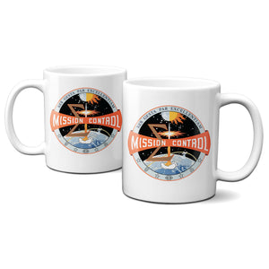 NASA Mission Control Logo - Mercury-Gemini-Apollo Era 11 Oz Mug