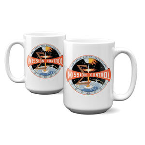 NASA Mission Control Logo - Mercury-Gemini-Apollo Era 15 Oz Mug