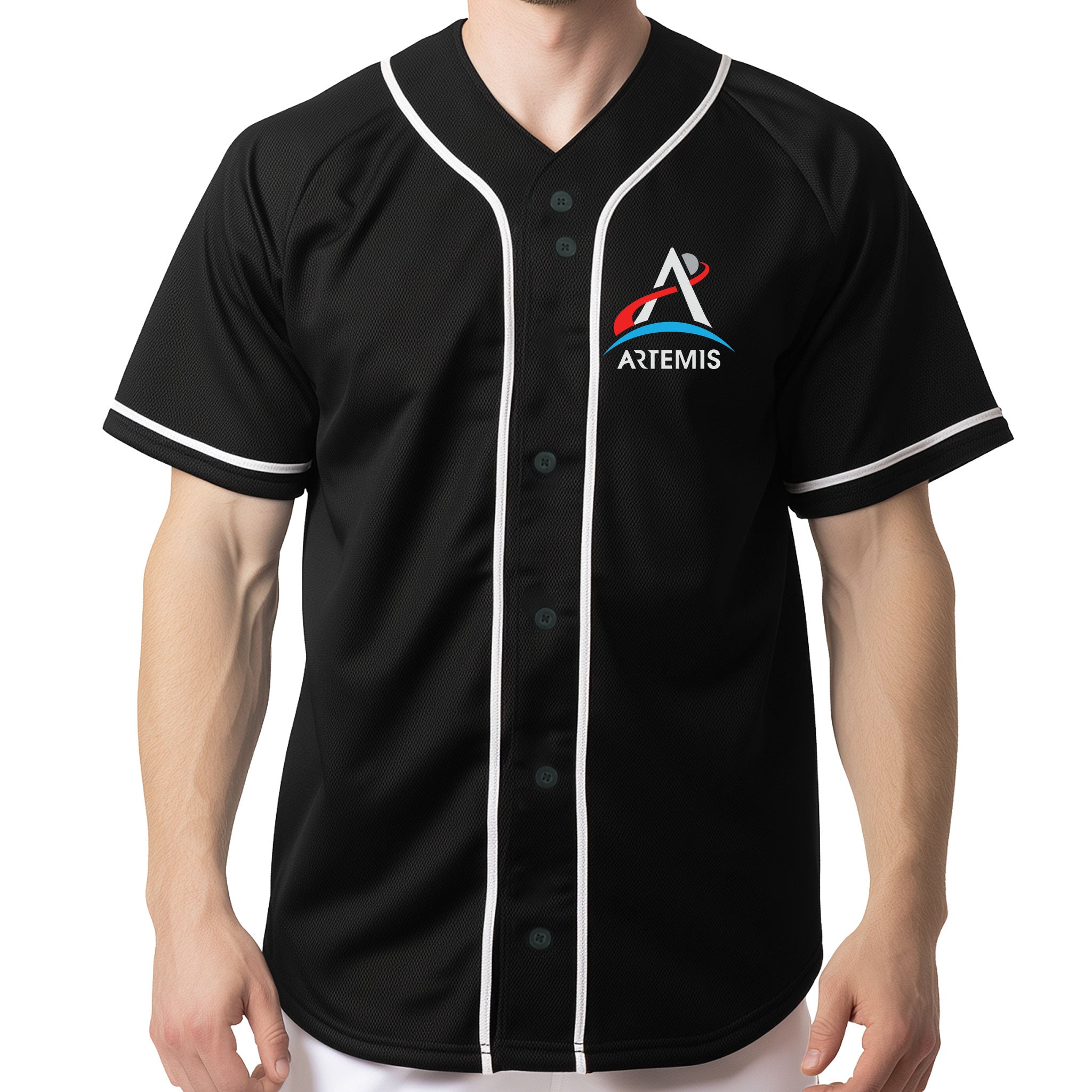NASA Artemis Program Logo Baseball Jersey