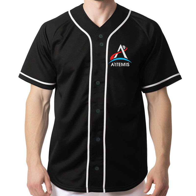 NASA Artemis Program Logo Baseball Jersey