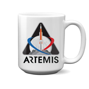 NASA Artemis Mission Logo 15oz Mug