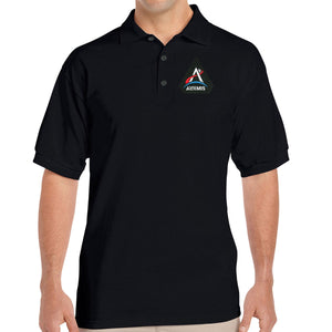 NASA Artemis Embroidered Patch Program Logo Polo
