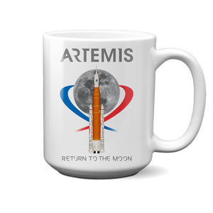 NASA Artemis Return to The Moon 15oz Mug