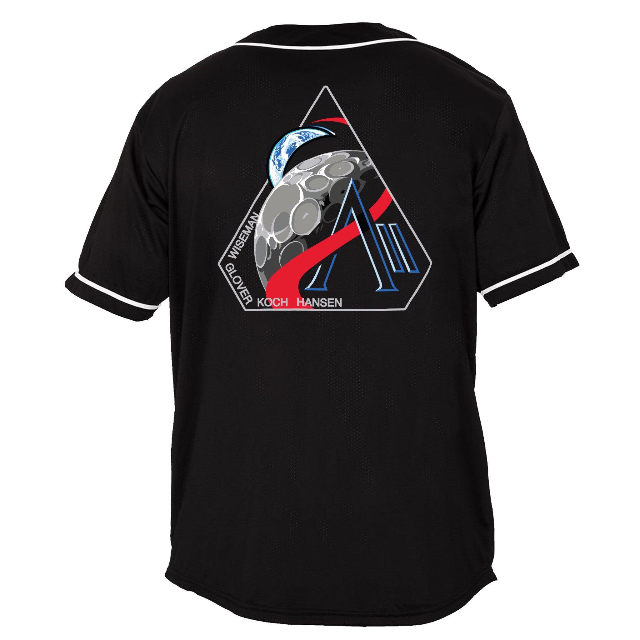 NASA Artemis 2 MissionLogo Baseball Jersey