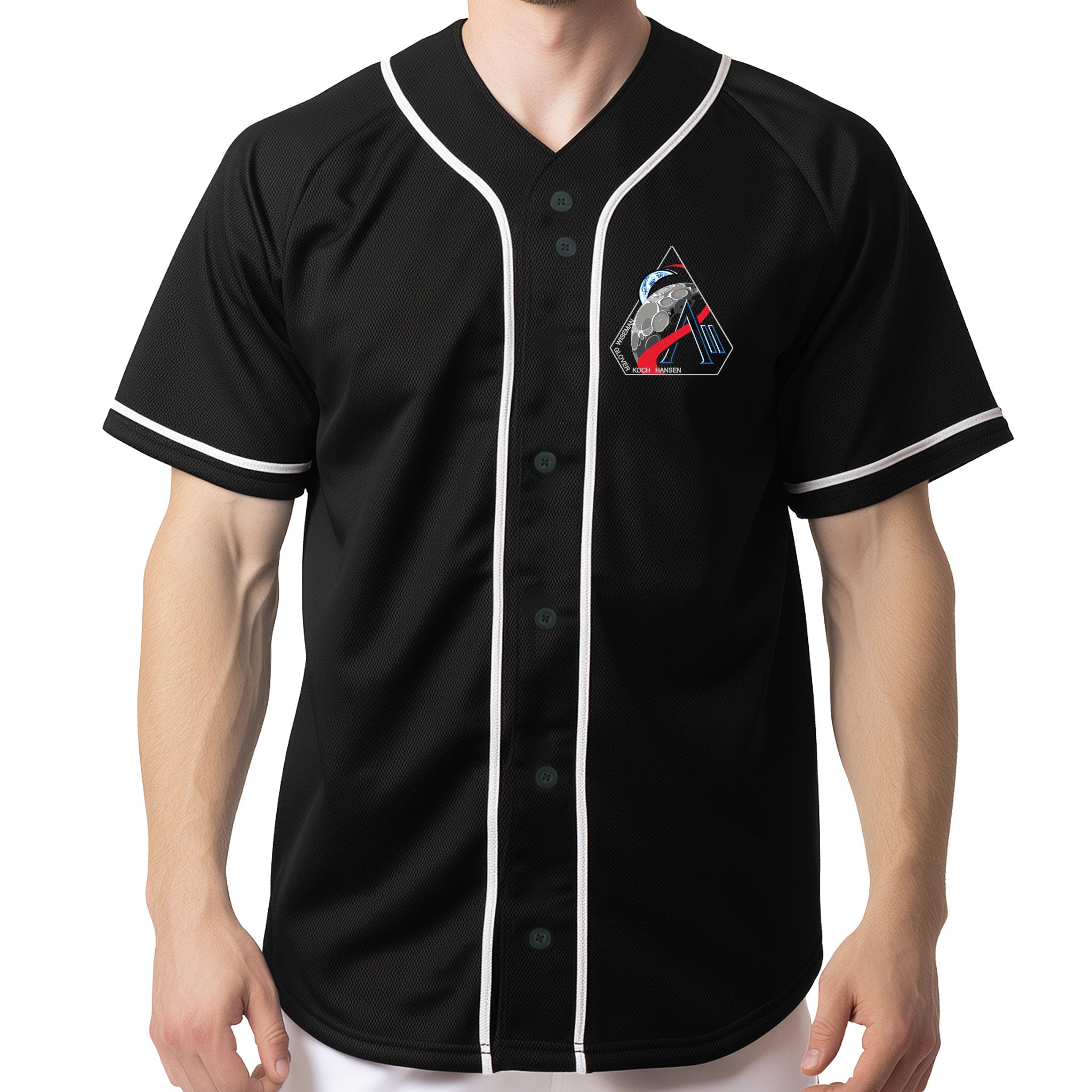 NASA Artemis 2 MissionLogo Baseball Jersey