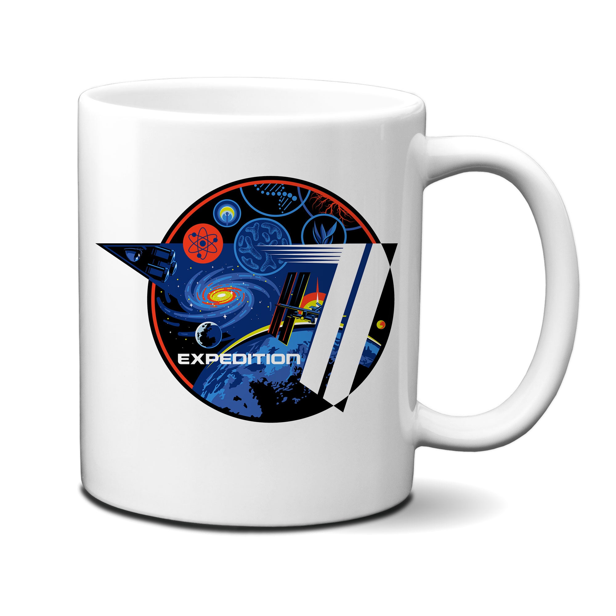 Expedition 71 Mission Logo 11 oz Mug