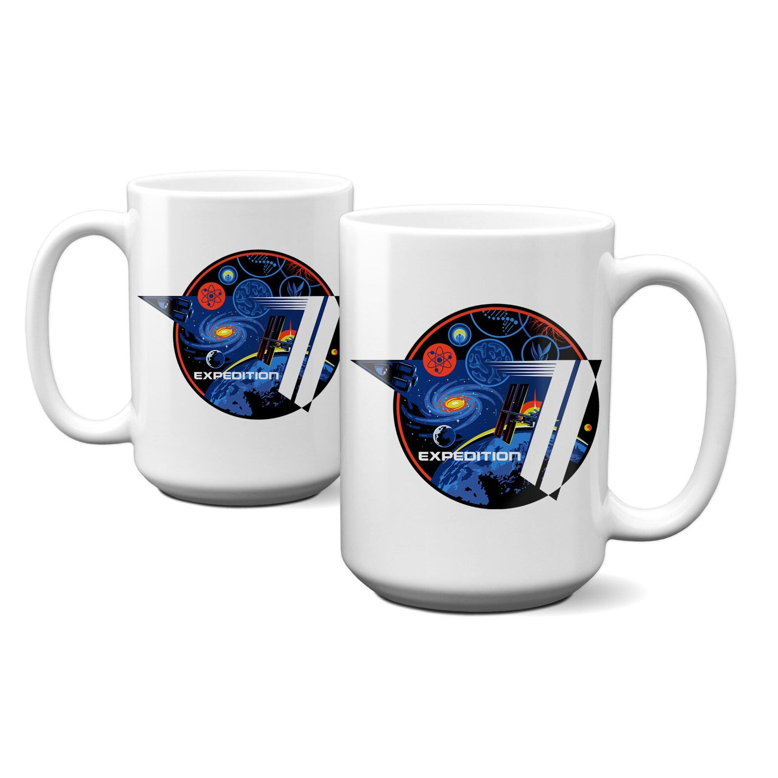 Expedition 71 Mission Logo 15 oz Mug
