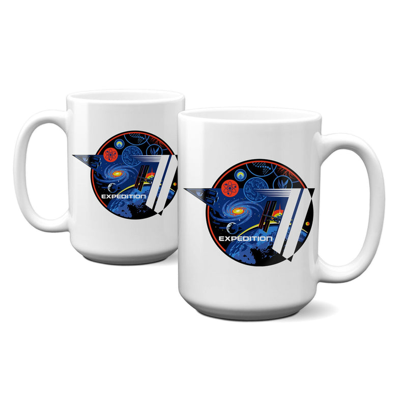 Expedition 71 Mission Logo 15 oz Mug