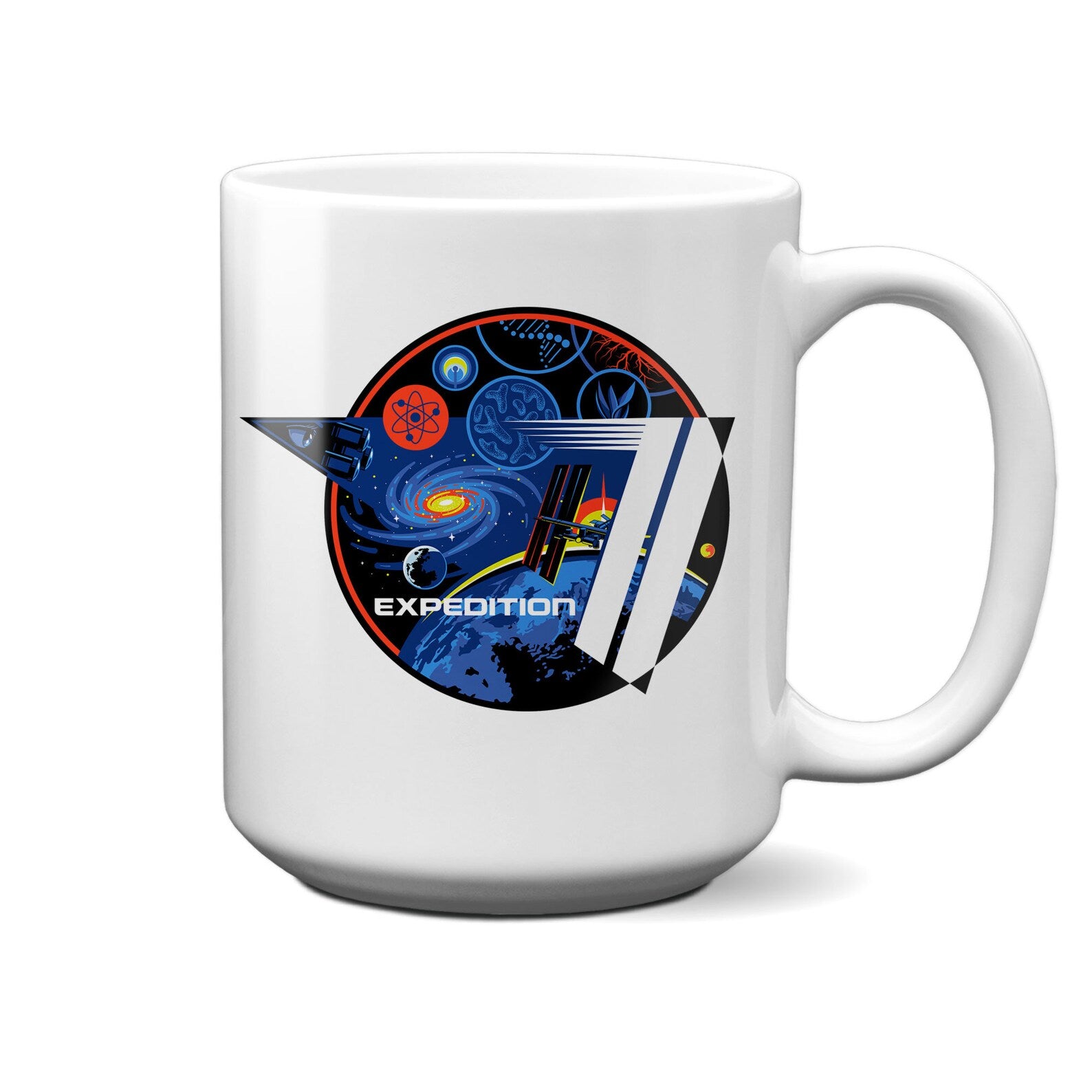 Expedition 71 Mission Logo 15 oz Mug