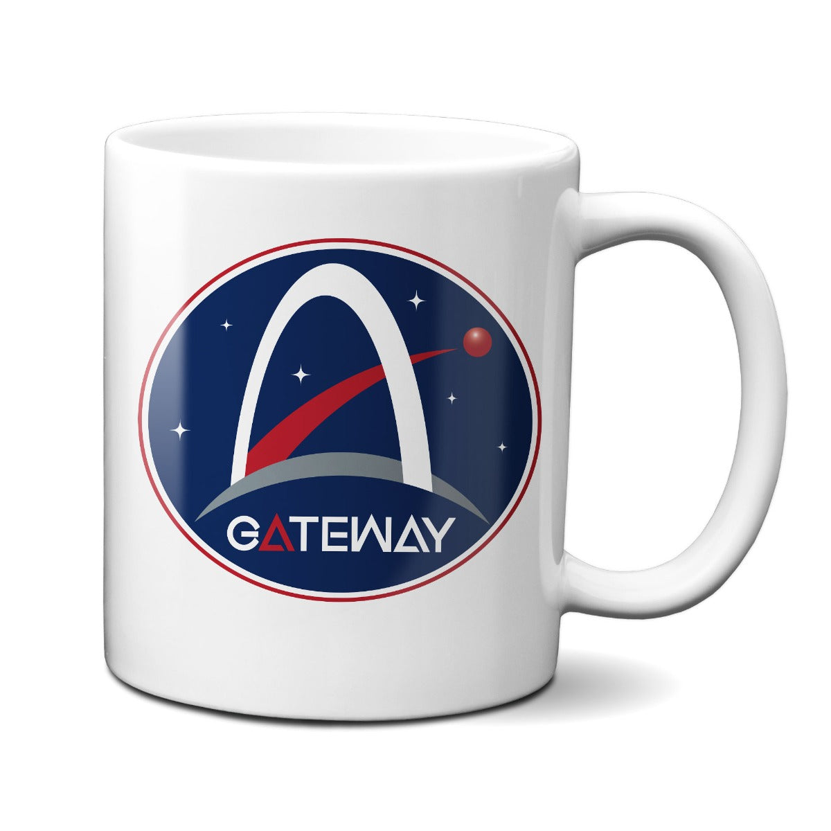 NASA Gateway Lunar Orbit Space Station Logo 11oz Mug