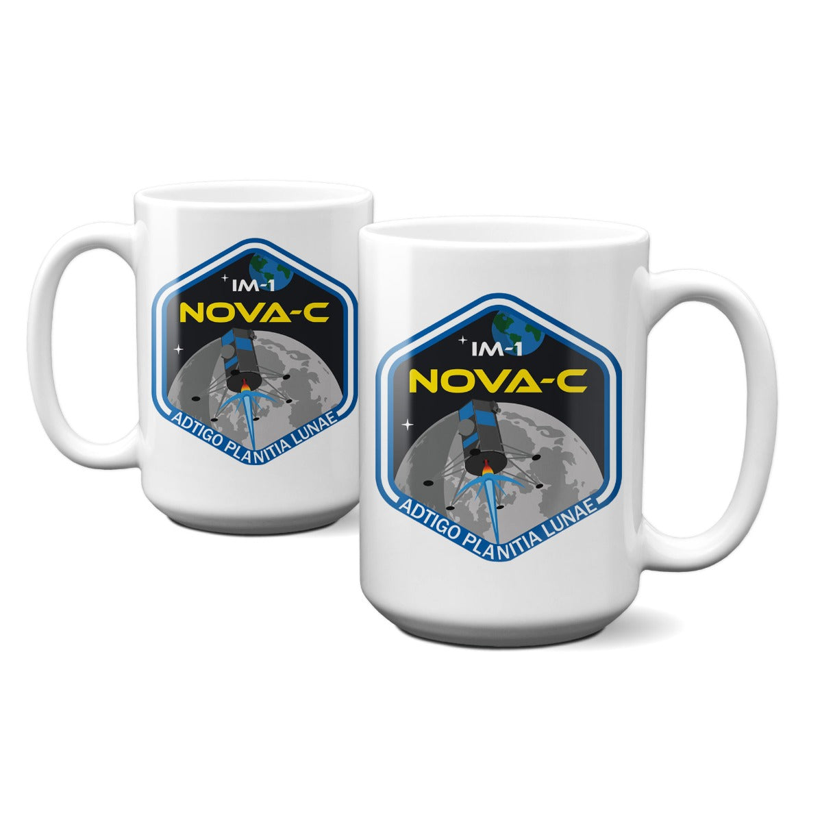 IM-1 Mission Nova-C Logo 15 oz Mug