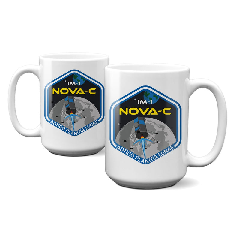 IM-1 Mission Nova-C Logo 15 oz Mug