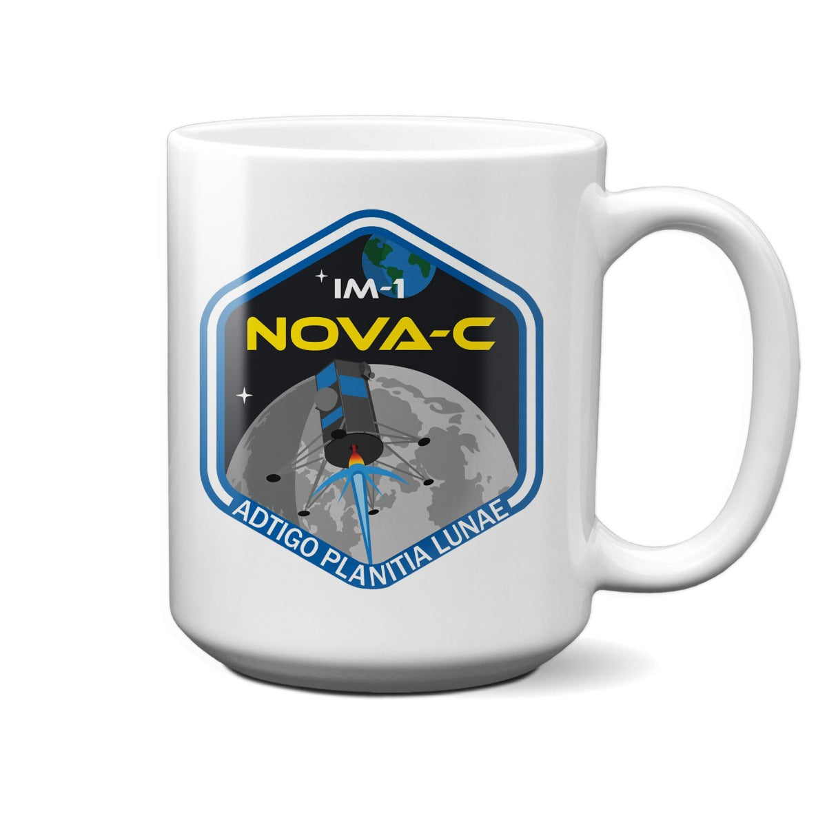 IM-1 Mission Nova-C Logo 15 oz Mug