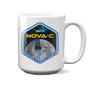IM-1 Mission Nova-C Logo 15 oz Mug