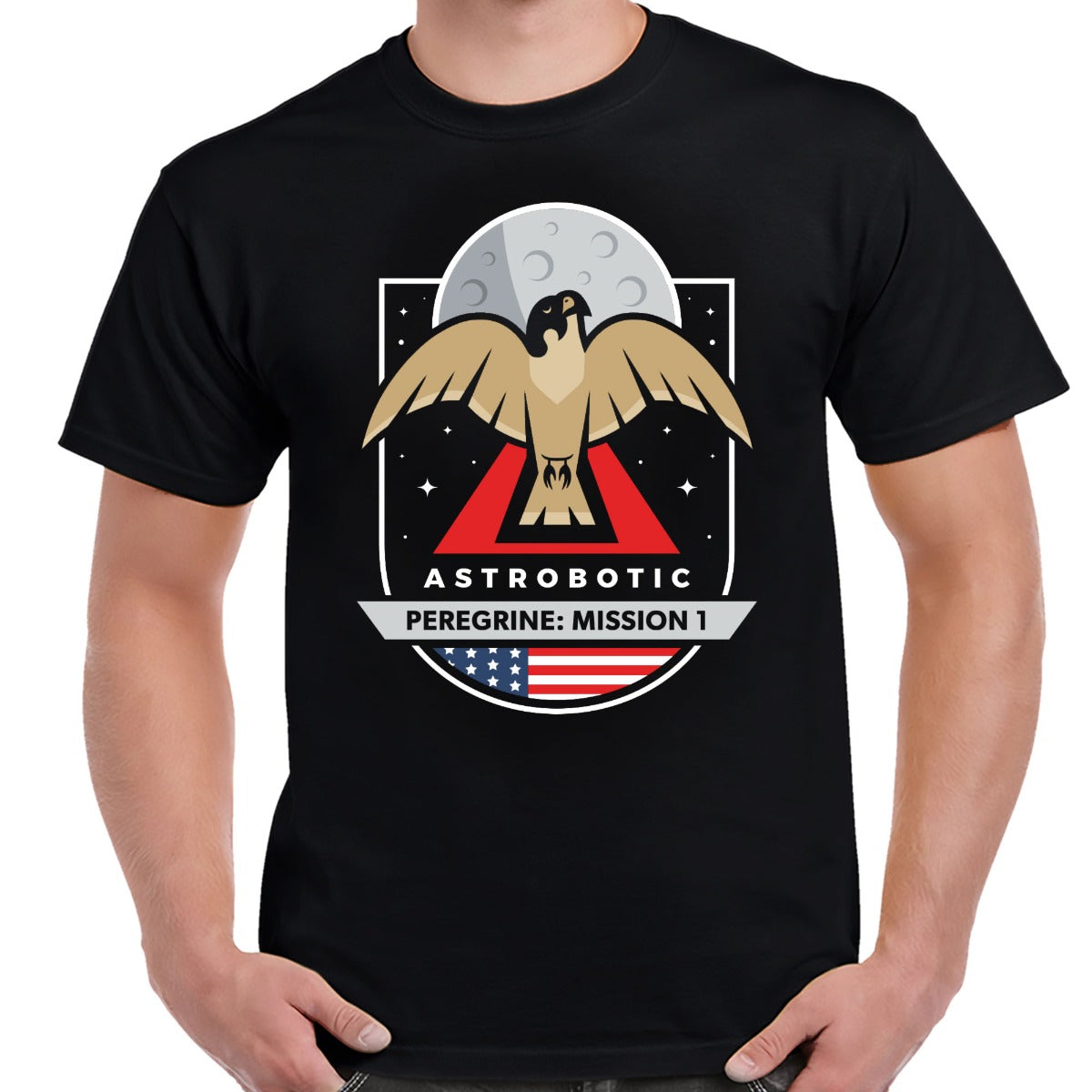 Peregrine Mission One Logo Adult Shirt