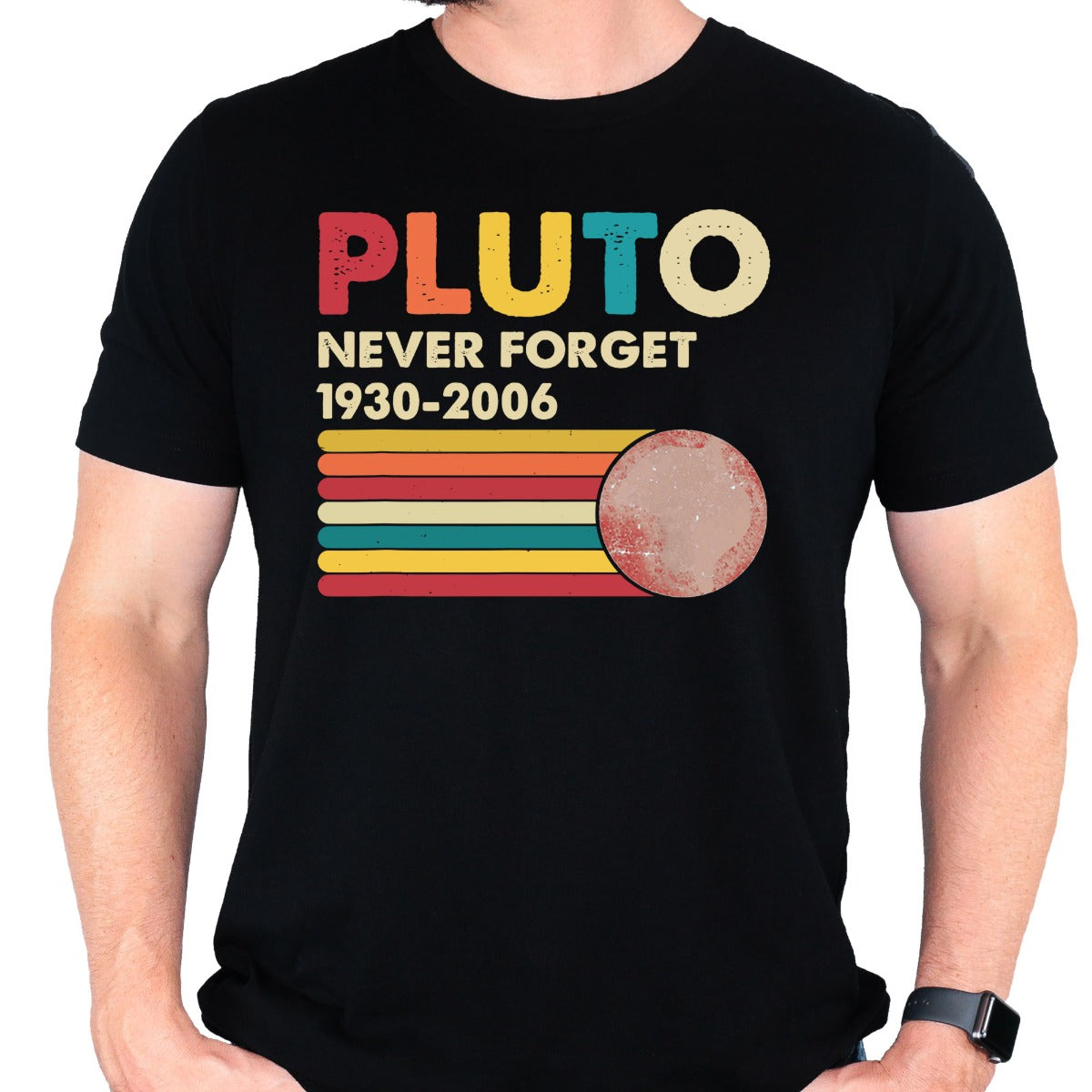 Pluto Never Forget 1930-2006 T-Shirt