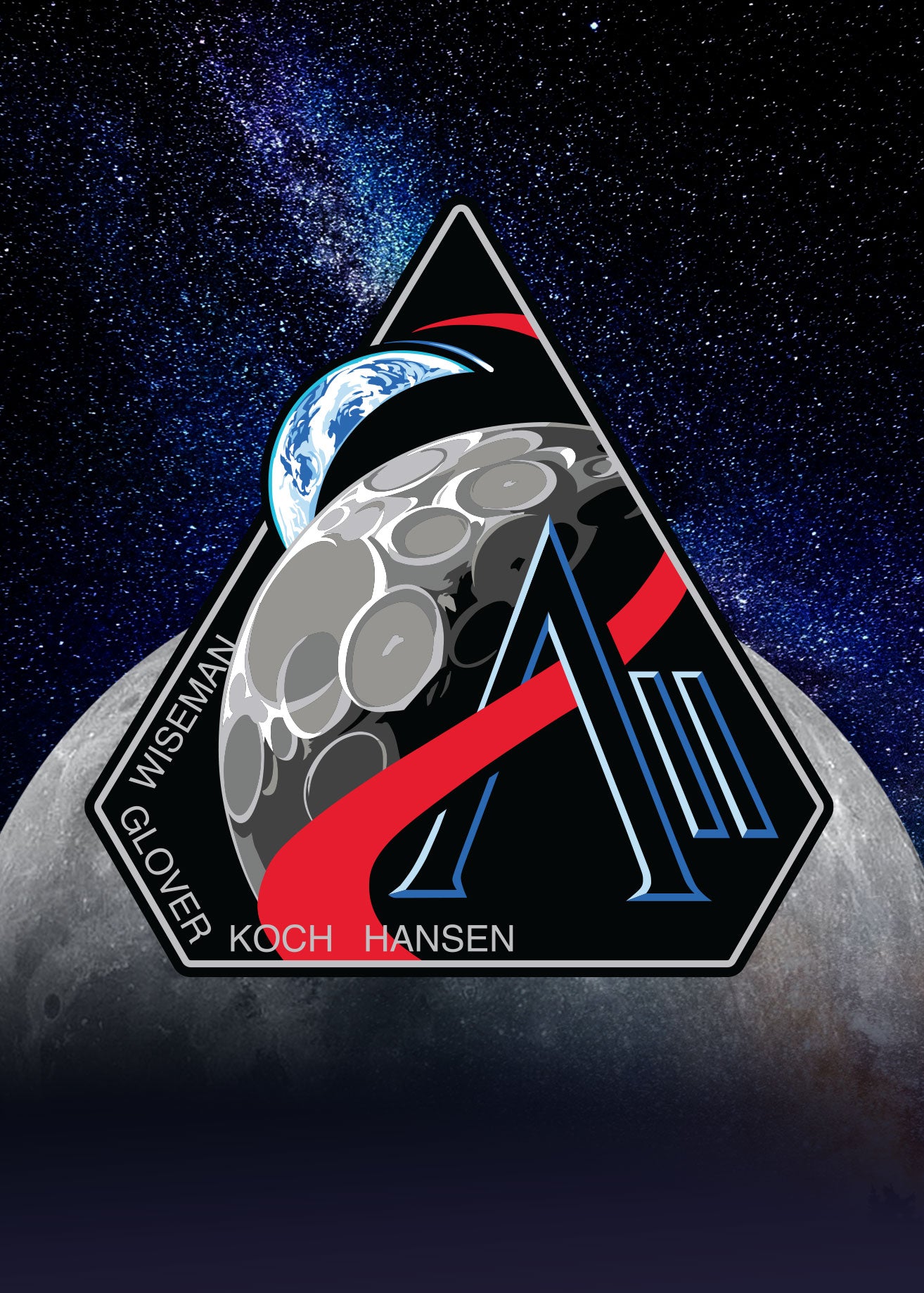 Artemis 2 Double Sided Mission Patch
