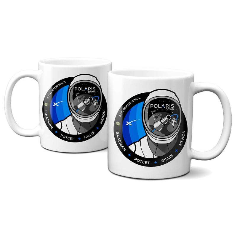 Polaris Dawn Mission Logo 11oz Mug