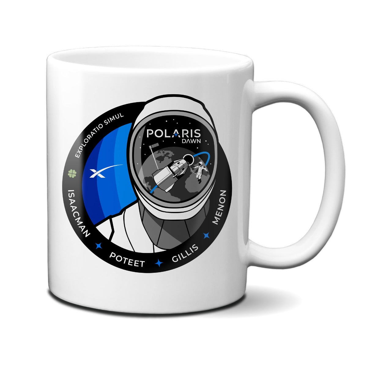 Polaris Dawn Mission Logo 11oz Mug