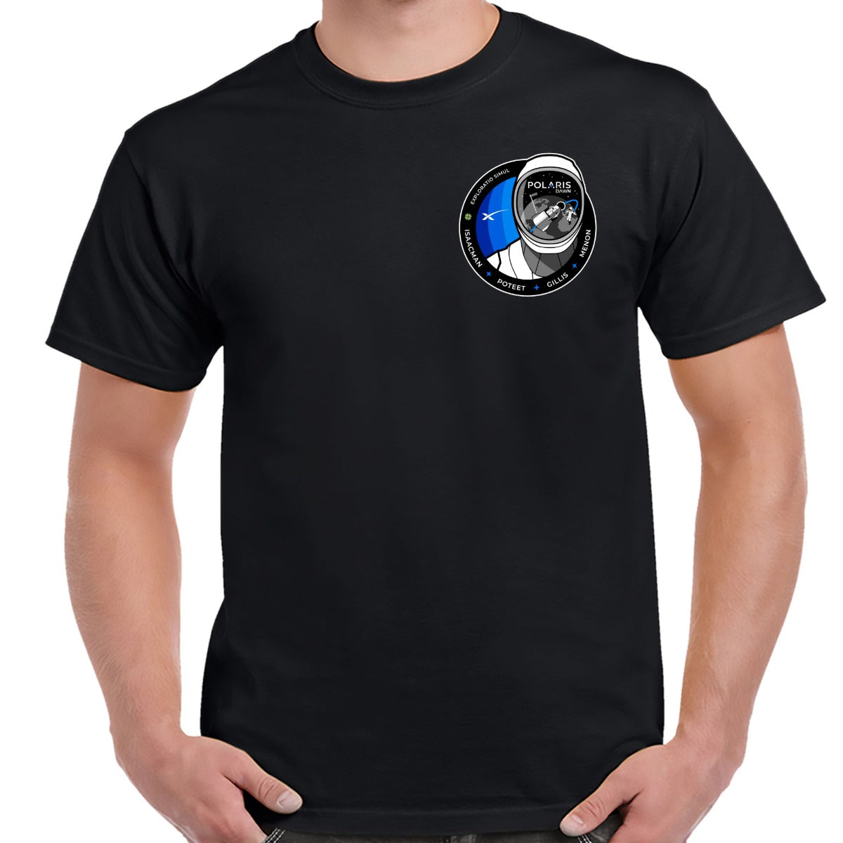 Polaris Dawn Mission Logo Double Sided Shirt