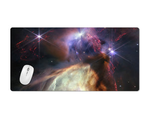 Webb Telescope Rho Ophiuchi 12x22 Inch Extended Mouse Pad 1/16 Thick