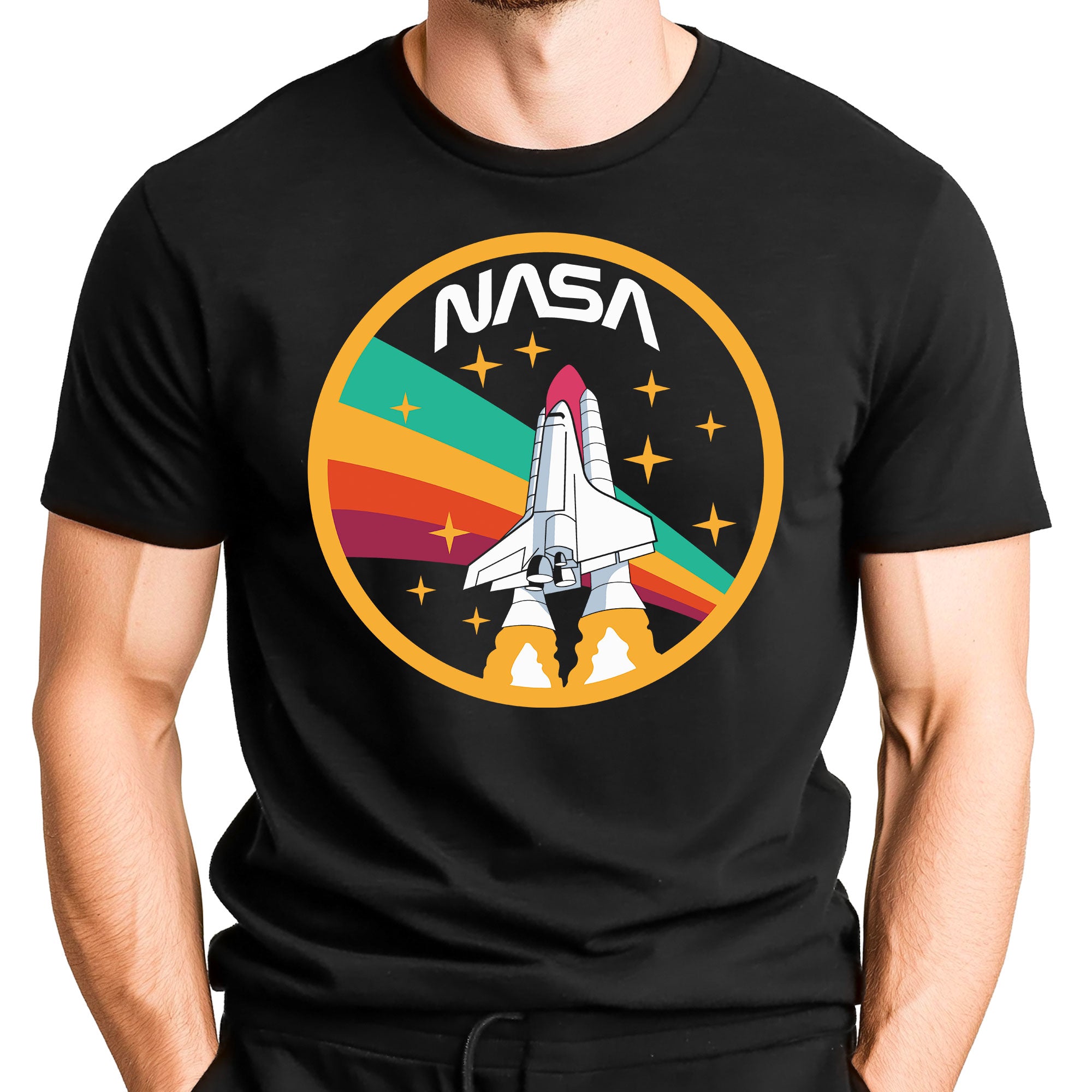 NASA Space Shuttle Launch Circle Shirt