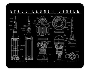 NASA Space Launch System Mouse Pad 1/8 Thick