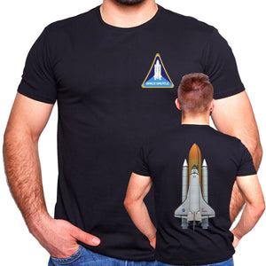 NASA Shuttle Program Double Sided Adult T-Shirt