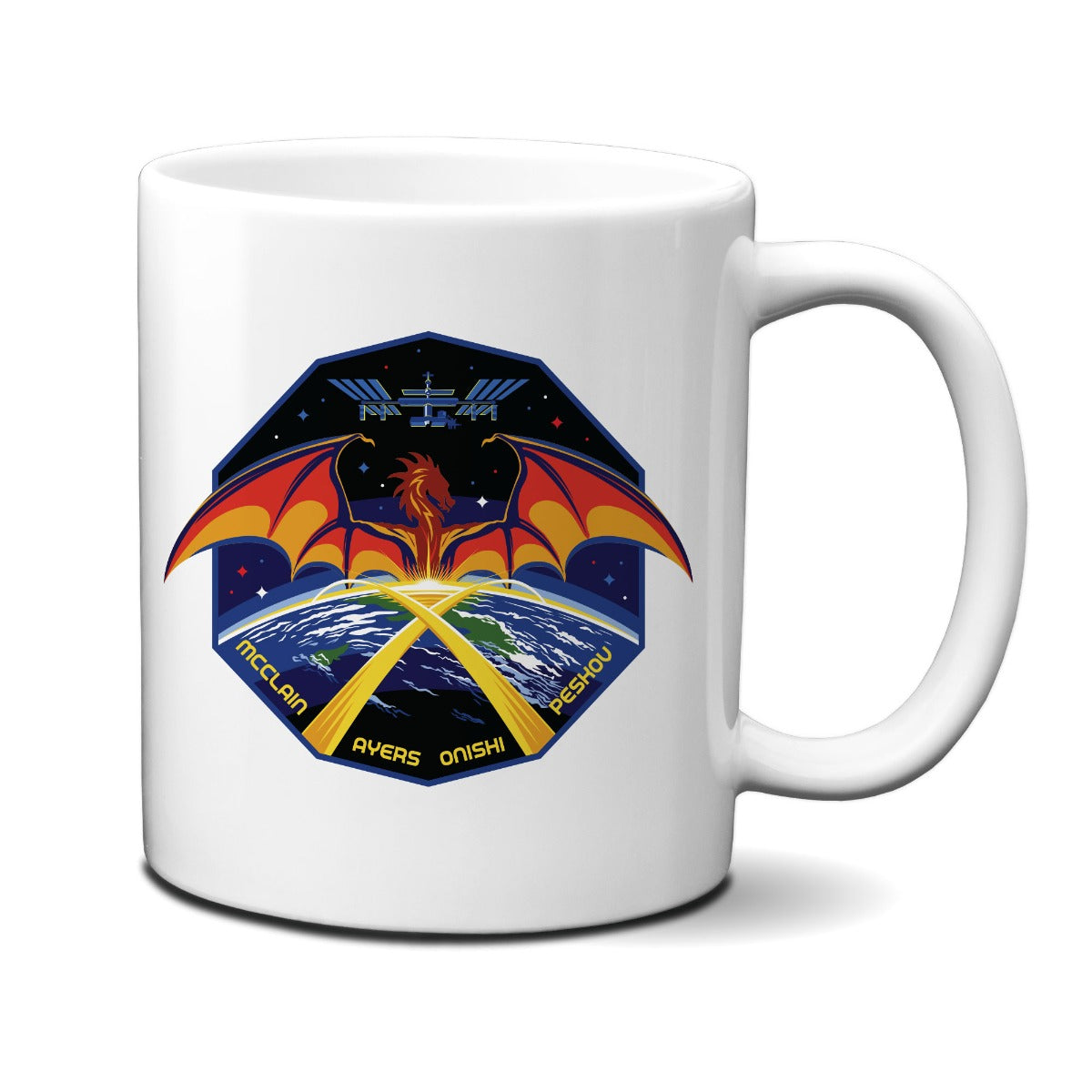 Crew-10 Mission Patch 11oz Mug