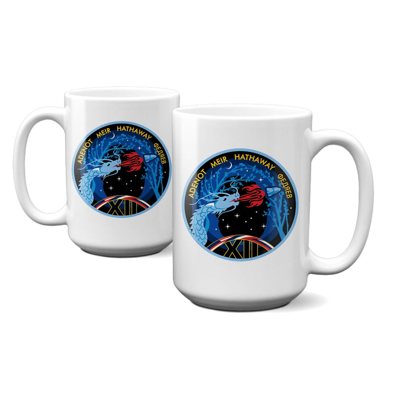 SpaceX Crew-12 Mission Patch 15 oz Mug