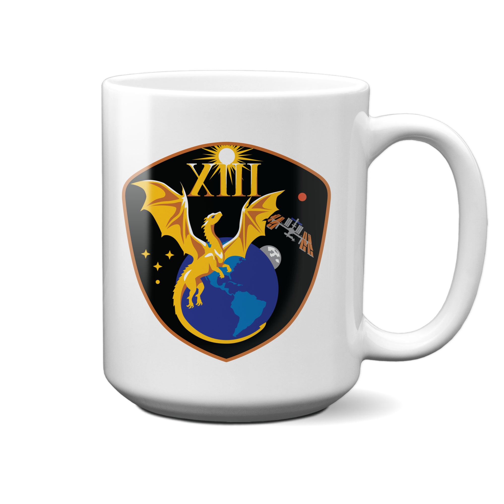 SpaceX Crew-13 Mission Logo 15 oz Mug