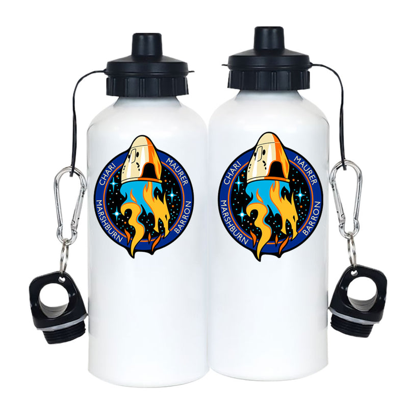 Crew-3 Mission Patch Water Bottle