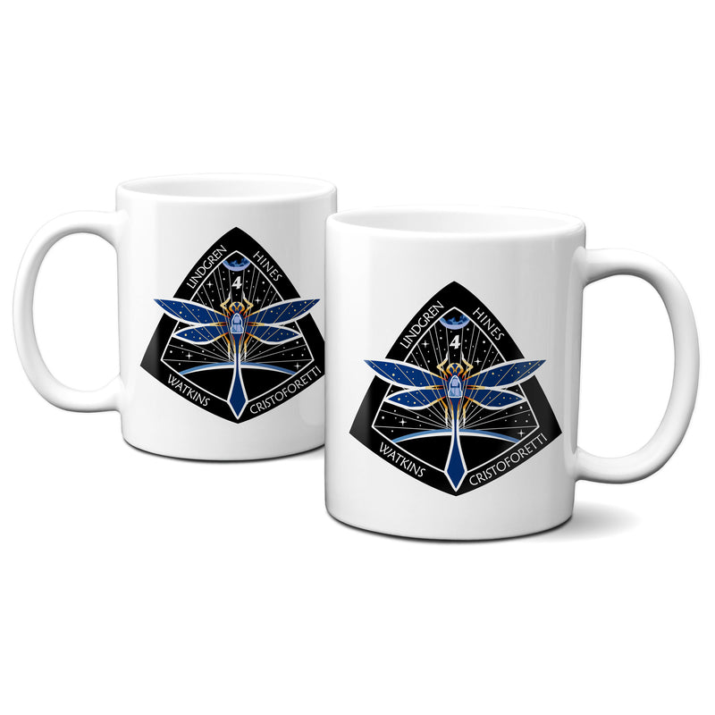 SpaceX Crew-4 Mission Logo 11 oz Mug