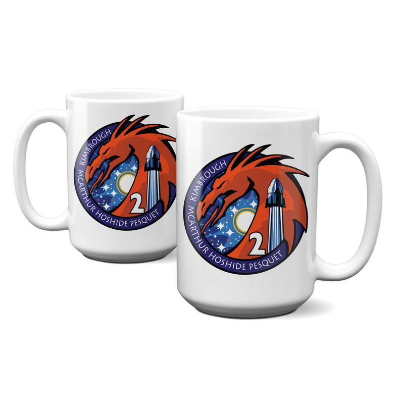 Spacex Dragon Crew-2 15oz Mug