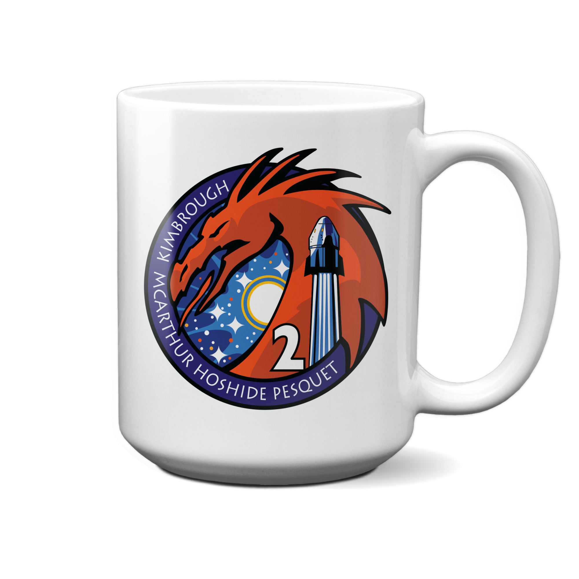 Spacex Dragon Crew-2 15oz Mug