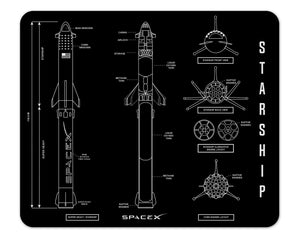 Starship Blueprint 1/8