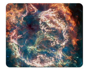 Webb Space Telescope Cassiopeia A Supernova Remnant Mouse Pad 1/4 Thick