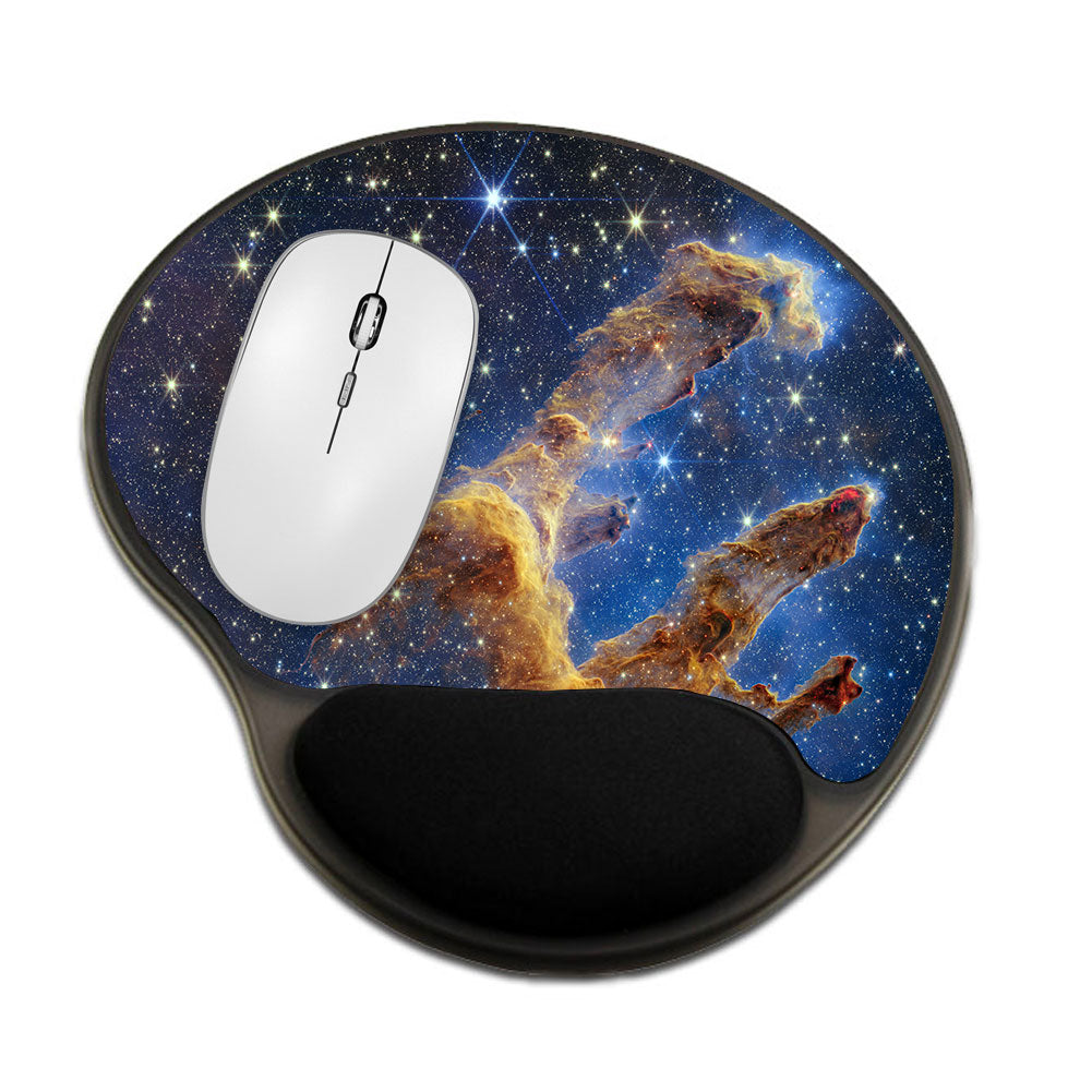Webb Space Telescope PIllars of Creation Gel Mouse Pad