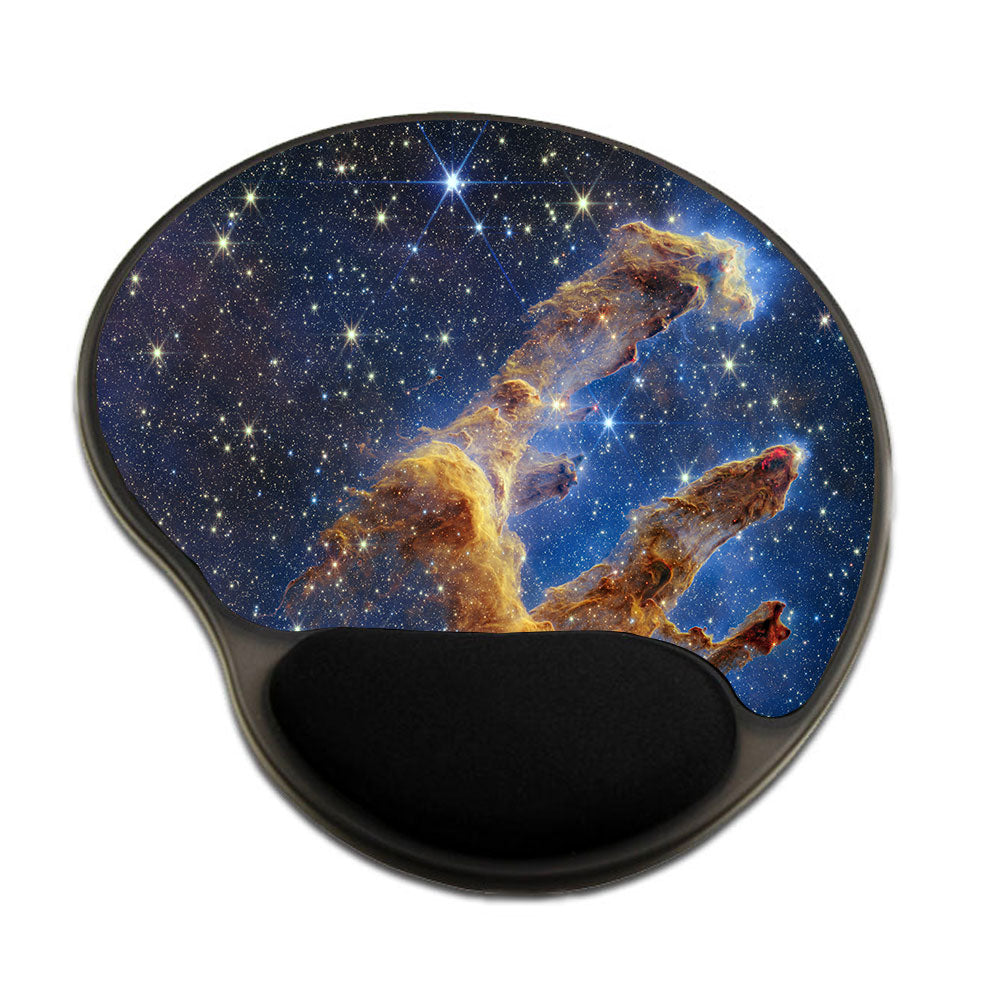 Webb Space Telescope PIllars of Creation Gel Mouse Pad