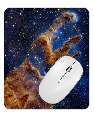 Webb Space Telescope Pillars of Creation Mouse Pad 1/4 Thick