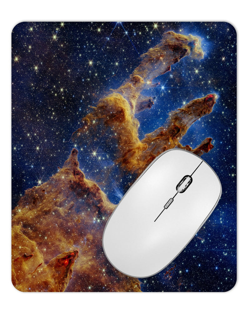 Webb Space Telescope Pillars of Creation Mouse Pad 1/8 Thick