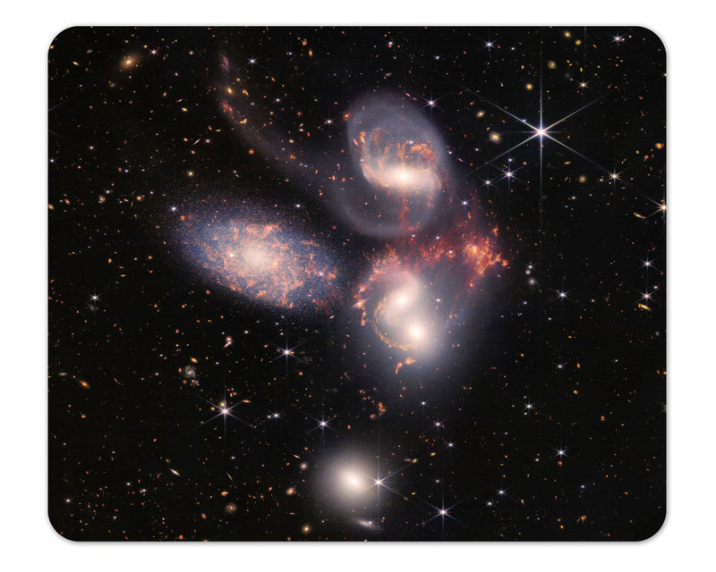 Webb Space Telescope Stephan’s Quintet Mousepad 1/8 Thick