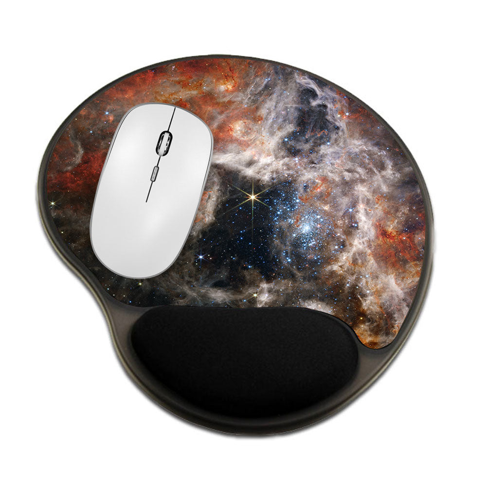 Webb Space Telescope Tarantula Nebula Gel Mouse Pad