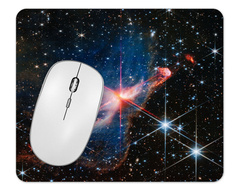 James Webb Telescope Herbig-Haro 46/47 Mouse Pad 1/8 Thick